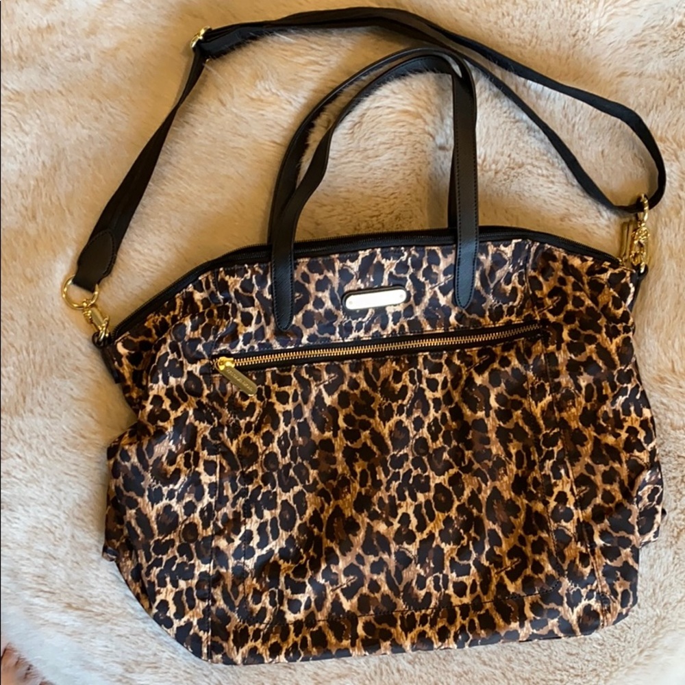 Victoria Secret leopard tote